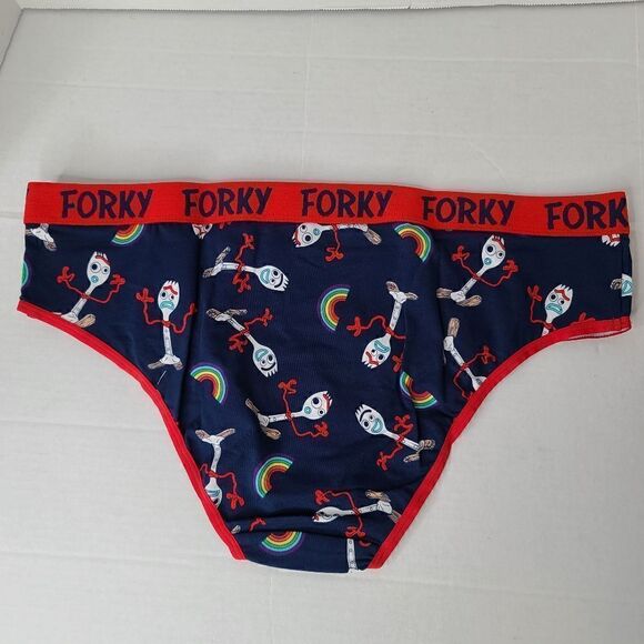 1X 14W 16W Disney Toy Story Forky Hipster Panty Rainbow Cotton Navy Torrid NWT - Picture 7 of 9